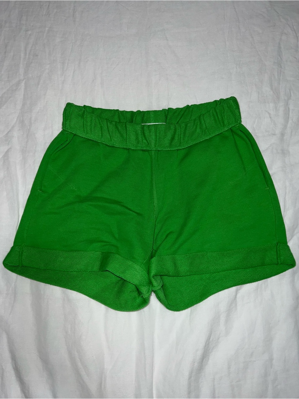 Frame Denim Green Women's Casual Shorts ,
100% pima cotton